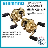 Shimano Calcutta Conquest 2021 Series Baitcasting Reel for Bass Fishing