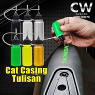 Casing Engine Motor Paint Cat Huruf YAMAHA HONDA Logo Highlight DIY Cat Tulisan Engine Motor