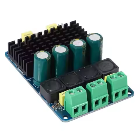 B31B TDA7498 2X100W 2 Channel High-Power Digital Amplifier Board, DC 8-32V, Stereo, for 4/6/8 Ohm Sp