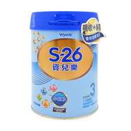 Wyeth 惠氏 S-26 資兒樂幼兒成長配方奶粉 (再升級版) 3號  1~3歲  850g  1罐
