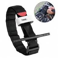 1pc 65cm/75cm/95cm Outdoor Emergency Tourniquet, One-Handed Operation Alloy Buckle Compression Band,
