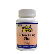 Natural Factors Lutein 40mg Plus Softgels 60s/bot