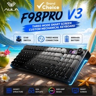 AULA F98 Pro V3 Star Switch Mechanical Keyboard RGB Hot Swappable Gaming Keyboard 98 Keys Layout for
