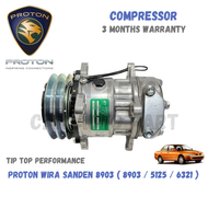 ✅3 Month Warranty✅ Proton Wira Sanden 8903 ( 8903 / 5125 / 6321 ) Car Air Cond Compressor (China New