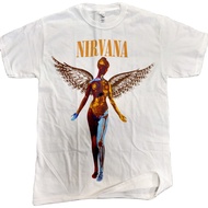 เสื้อยืดวง NIRVANA in UTERO นางฟ้าในตำนาน ลิขสิทธิ์แท้