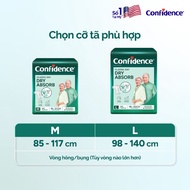 Confidence Adult Diapers size M, L - Safe And Convenient