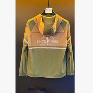 Pugod Heavy Industry Stitching Men's Sunscreen Clothing Fashion Quick-Drying Casual Handsome Hooded 