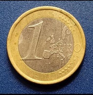 Uang Koin 1 Euro