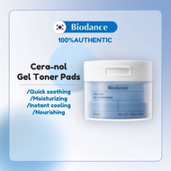 [Biodance ] Cera-nol Gel Toner Pad (60pads) | แผ่นโทนเนอร์ความเย็น
