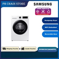 SAMSUNG 9KG HEAT PUMP LAUNDRY DRYER | DV90T6240LB/FQ DV90T8240SX/FQ DV90CGC2A0AEFQ