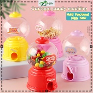 【NEW】Cute Mini Candy Gumball Dispenser Kids Toy Vending Machine Saving Coin Bank Children's Deposit 