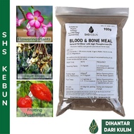 Blood and Bone Meal Baja Bunga Organic Fertilizer 900g Baja Organik NPK 3:9:1 Phosphorus Fertilizer 磷肥 开花肥 Baja Durian SHS Kebun