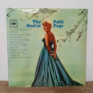 AA128-34 LP TERPAKAI [ PATTI PAGE - THE BEST OF PATTI PAGE HUSH, HUSH SWEET CHARLOTTE ] USED LP < G 