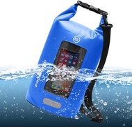 Pacearth 10L Waterproof Backpack Mobile Phone Touchscreen Friendly Window Reflective Cylindrical Sho