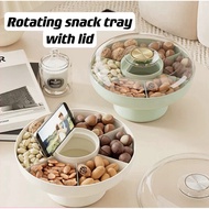 FAST FREE SHIPPING 🚛 💨! Lazy Susan Turntable Rotating Snack Tray for Pantry Kitchen Fridge