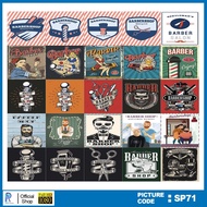 BARBER SHOP STICKER, BARBER SHOP STICKER, BARBER SHOP STICKER PACKAGE PER 25 PCS, CODE SP71