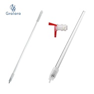 GRALARA Bottle Filler Professional Easy to Use 13.78inch Clear Brewing Tool for Wine
