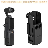 【Tech-savvy】 For Osmo Pocket 3 Adapter Fixed Case Frame Compatible Backpack Clip Holder Camera Gimbal Holder Bracket Accessories