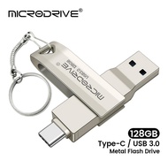 2 In 1 OTG USB-C Flash Pen Drive Metal Memory Stick Usb 3.0 Flash Disk 64GB 128GB 256G 512G USB3.0 Dual C Pendrive Free Shipping