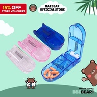 Pill Cutter Transparent Color [Baebear.sg]
