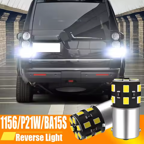 P21W 1156 Led Canbus BA15S Drl Diode Bulbs On Cars Backup Turn Signal Lamps Brake Reverse Lights For