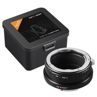 K&F Concept KNF Lens Adapter | PK - NIKZ | Pentax K Mount DSLR Mount Lens to Body Camera Nikon Z mou