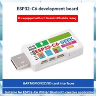 [W F S B] ESP32-C6 Development Board 16MB .14 Inch 65K Color LCD Wi-Fi 6 BLE 5 for ESP32-C6 WiFi6/Bl