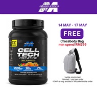 [Expiry Aug 2028] MuscleTech CellTech Creatine Tropical Citrus Punch 2.90lbs (1.32KG) 03904400