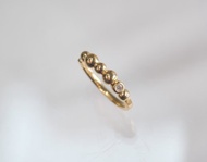 鑽石騰騰2WAY戒指耳夾鑽石Tsubu戒指耳夾silver925金K18GP