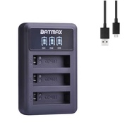 Suitable for Gopro hero4 Sports Camera Battery Three-Slot Charger AHDBT-401 Battery Charger