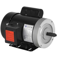 VEVOR 1 HP Electric Motor 56C Frame Single Phase 1725 PRM 3450 PRM 115/230V for Air Compressor Pump 
