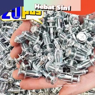 ALmixStoreSupplies M4 M5 M6 Petal Shape Rivet Nut Screw Bolt Kit - Jack Nuts Screw Expansion Plugs -