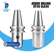 Arbor Type BT40 SLA40 100 Milling CNC - Milling Chuck C20 BT40 SLA40 Length 100mm CNC Manual