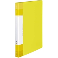 KOKUYO File Clear Book Glassl Fixed Type A4 40 Sheets Yellow La-GLB40Y