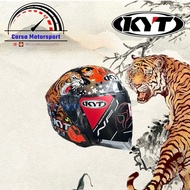 [SG Seller 🇸🇬] PSB Approved! KYT NF-J NFJ Tigra Tiger Oriental Open Face Helmet