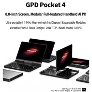 GPD POCKET 4 2025 Ai9 Hx370 64GB 7500MT 2TB PCIE4.0 6000mb/s 8.8" 2.5K 144Hz touch Engineering Ai se