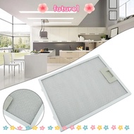 FUTURE1 Cooker Hood Filters, Oil Deflector Durable Metal Mesh Extractor,  Anti Drip Oil Cooker Hood 