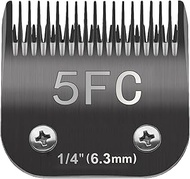 TRAH 5FC Blade Dog Grooming Clipper Replacement Blades Compatible with Andis Dog Clippers,Most A5, W