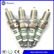 4pcs IK20 5304 IK16 5303 Car Iridium Spark Plugs in Japan for Toyota Audi for VW Mitsubishi Auto Par