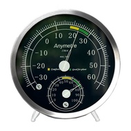 Anymetre TH603 Analog Wall / Desktop Hygro-Thermometer -30ºC~60ºC (Ø130) for chiller, fridge, freezer, icebox