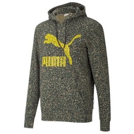 彪马 PUMA 黑标 男子 PUMA x MR DOODLE AOP Hood 运动 针织卫衣 598680 91绿色 M码