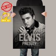 【READY STOCK】Elvis Presley 1950s Retro Vintage Poster Kraft Paper Painting Wall Art for home/bar/roo
