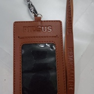 name tag id card holder custom logo emboss