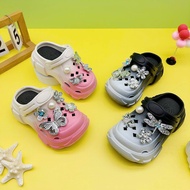 [Large Form] Cross Charm Dragonfly Sandals for Girls GAUKID-G139 - Eva Material, High Durability