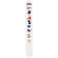 Fixation Stick Vision Tester, Coating Thicken, Clear Colorful Animal Patterns, Kids Vision Optometry
