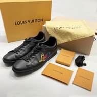 Sepatu Preloved Louis Vuitton Luxemburg Sneakers Low Top Authentic Ori