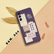 HP Phone Case - Samsung A34 - Phone Case - Samsung A34 - External_acc - Cute Motif Case - Fashion Ca