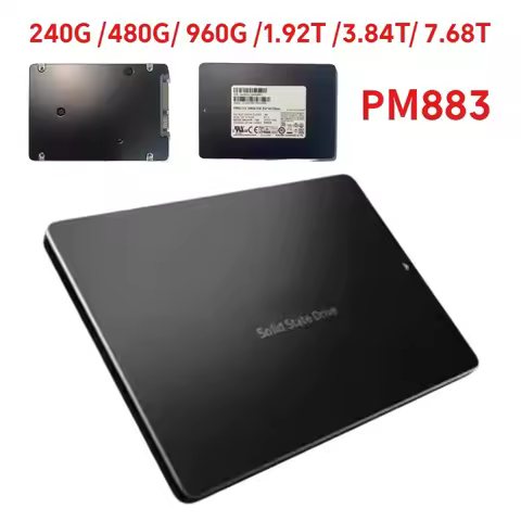 For Samsung PM883 Enterprise-class Server Solid State Hard Drive 240G 480G 960G 1.92T 3.84T 7.68T SA