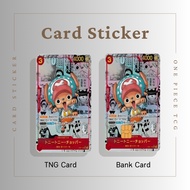 ONE PIECE MANGA TCG CARD STICKER - TNG CARD / NFC CARD / ATM CARD / ACCESS CARD / TOUCH N GO CARD / WATSON CARD