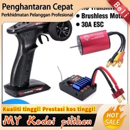 NewSURPASS HOBBY RC Transmitter and Receiver RC Transmitter w/Receiver Waterproof Motor ESC Comb Set